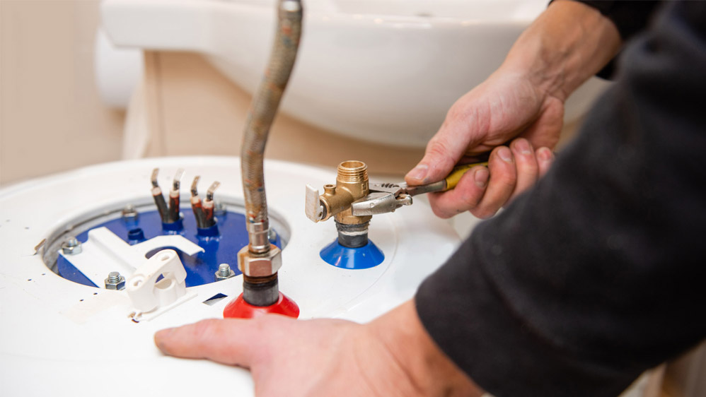 Water Heater Maintenance in Laurium